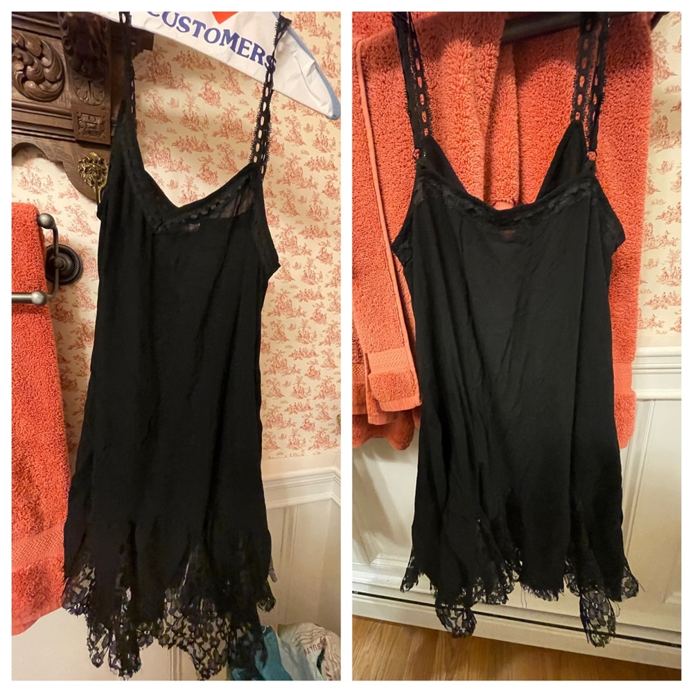 Free people lace slip dress